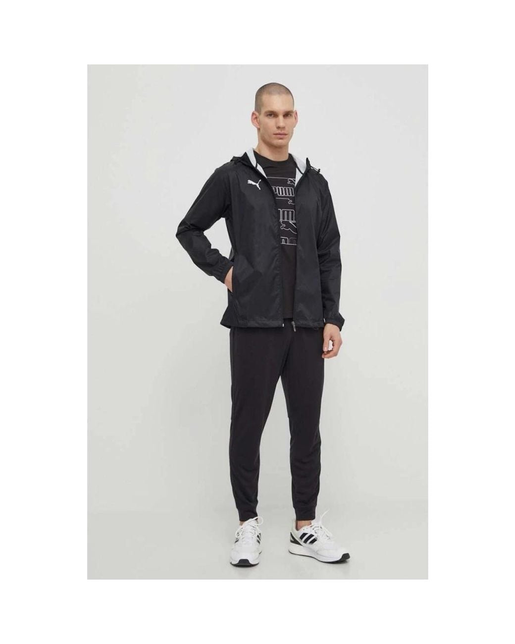 Training Jackets PUMA pour homme en coloris Black