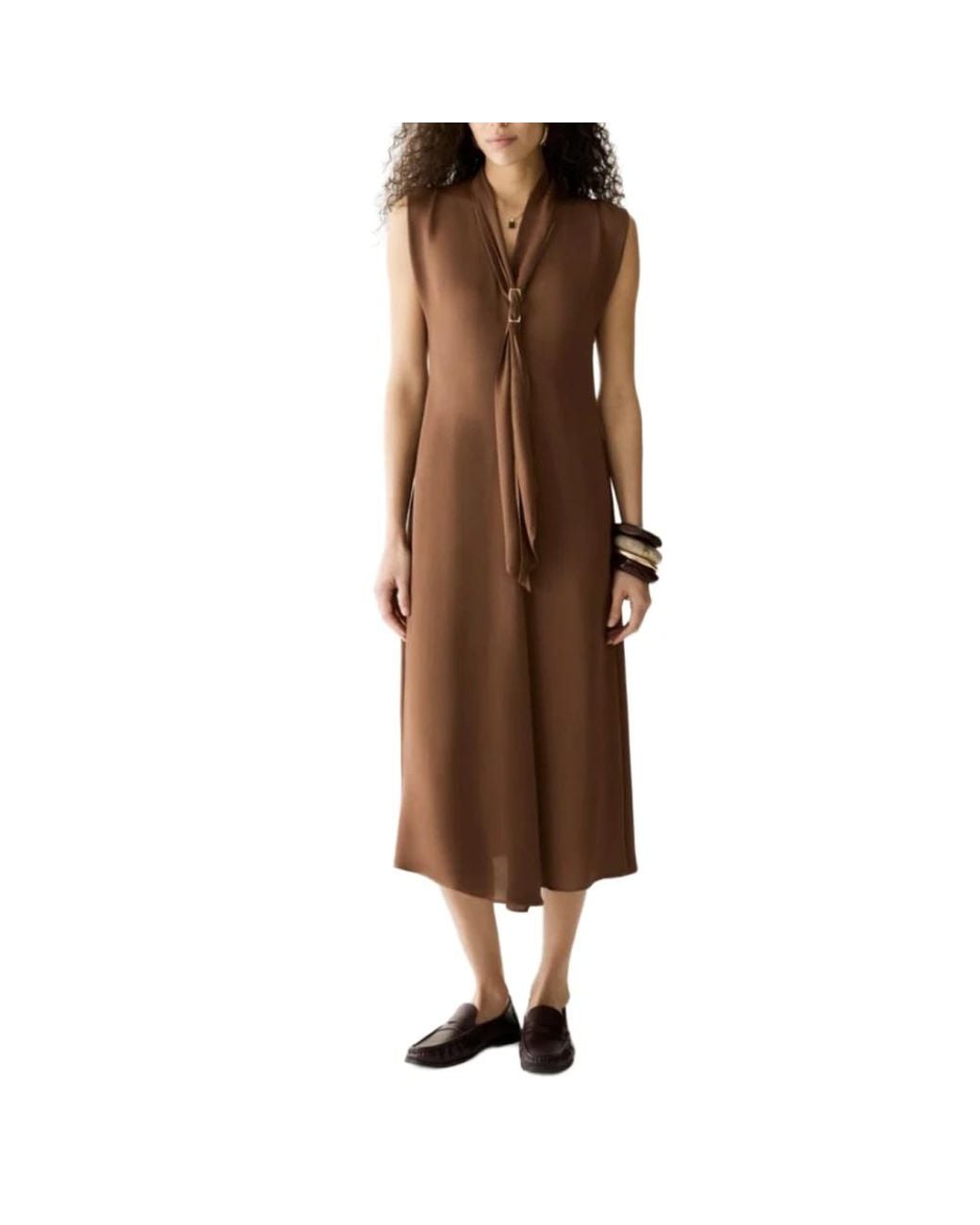 Pennyblack Brown Midi Dresses