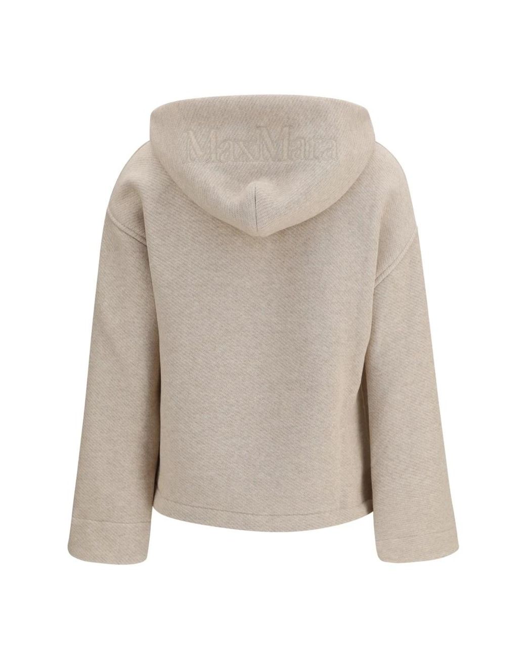 Max Mara Gray Kapuzenpullover