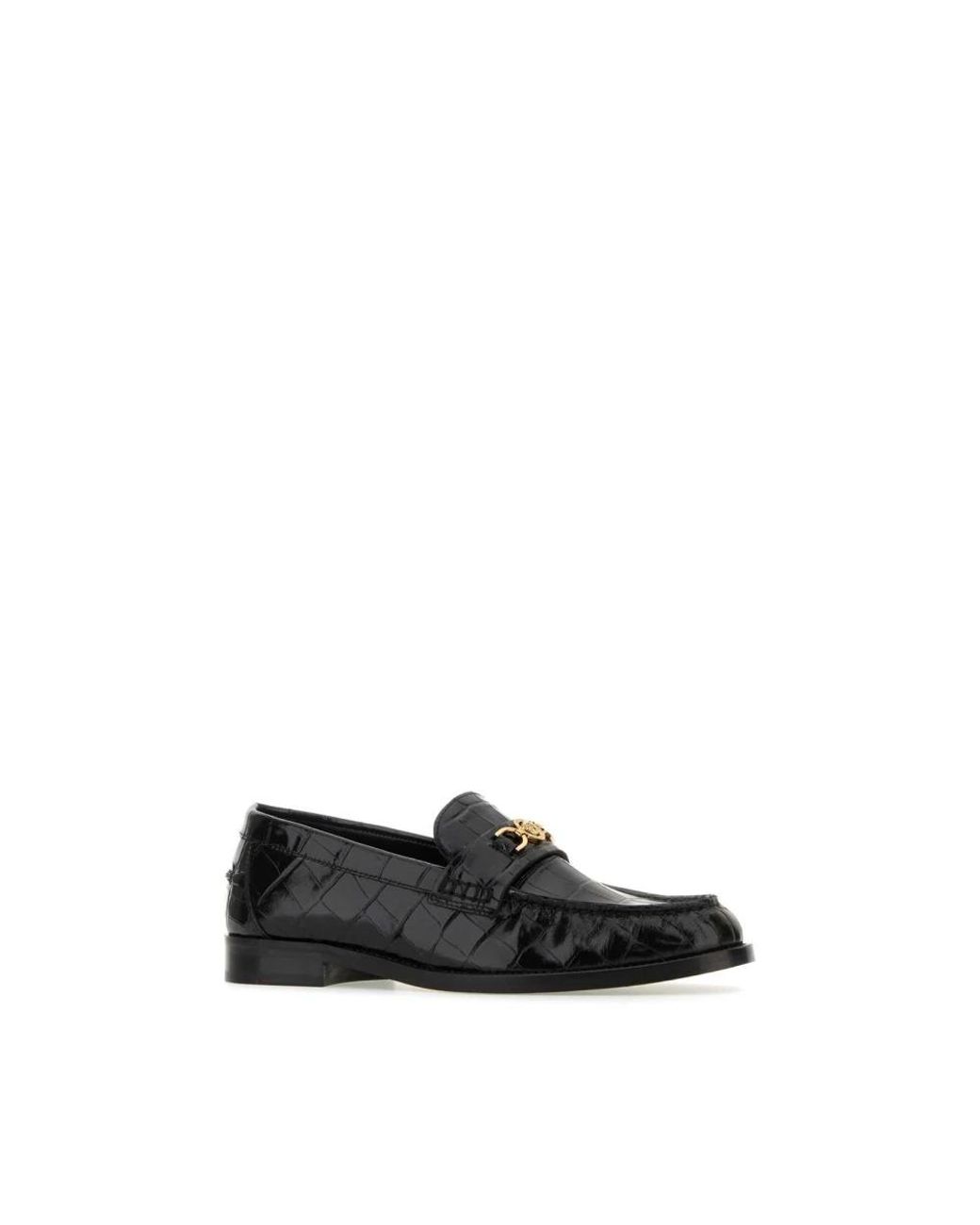 Versace Black Loafers