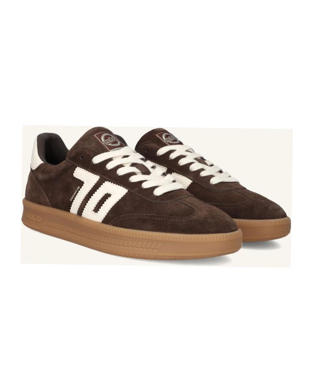 Back70 Double Low Sneaker in Brown für Herren