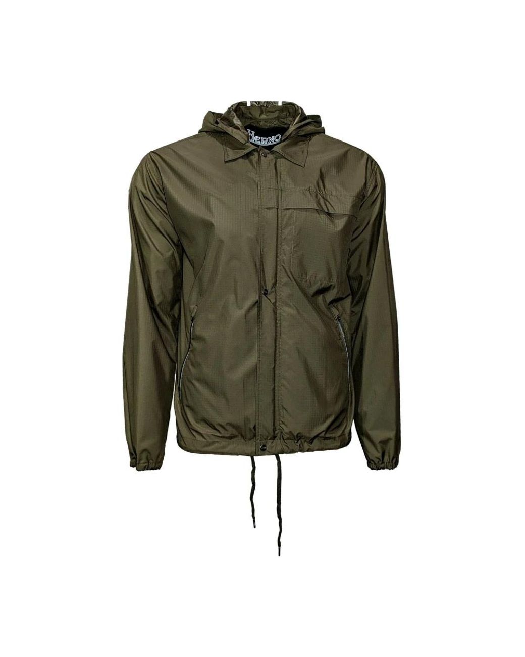 Herno Jassen ,Groen ,Globe Windbreaker in het Green voor heren