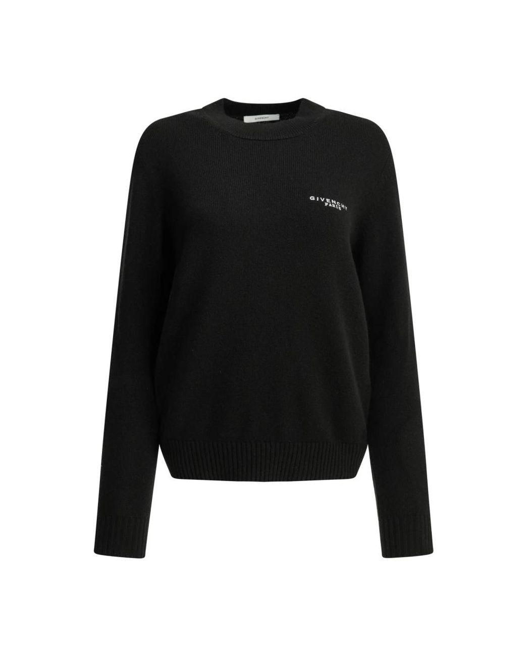 Givenchy Logo Gebreide Trui in het Black