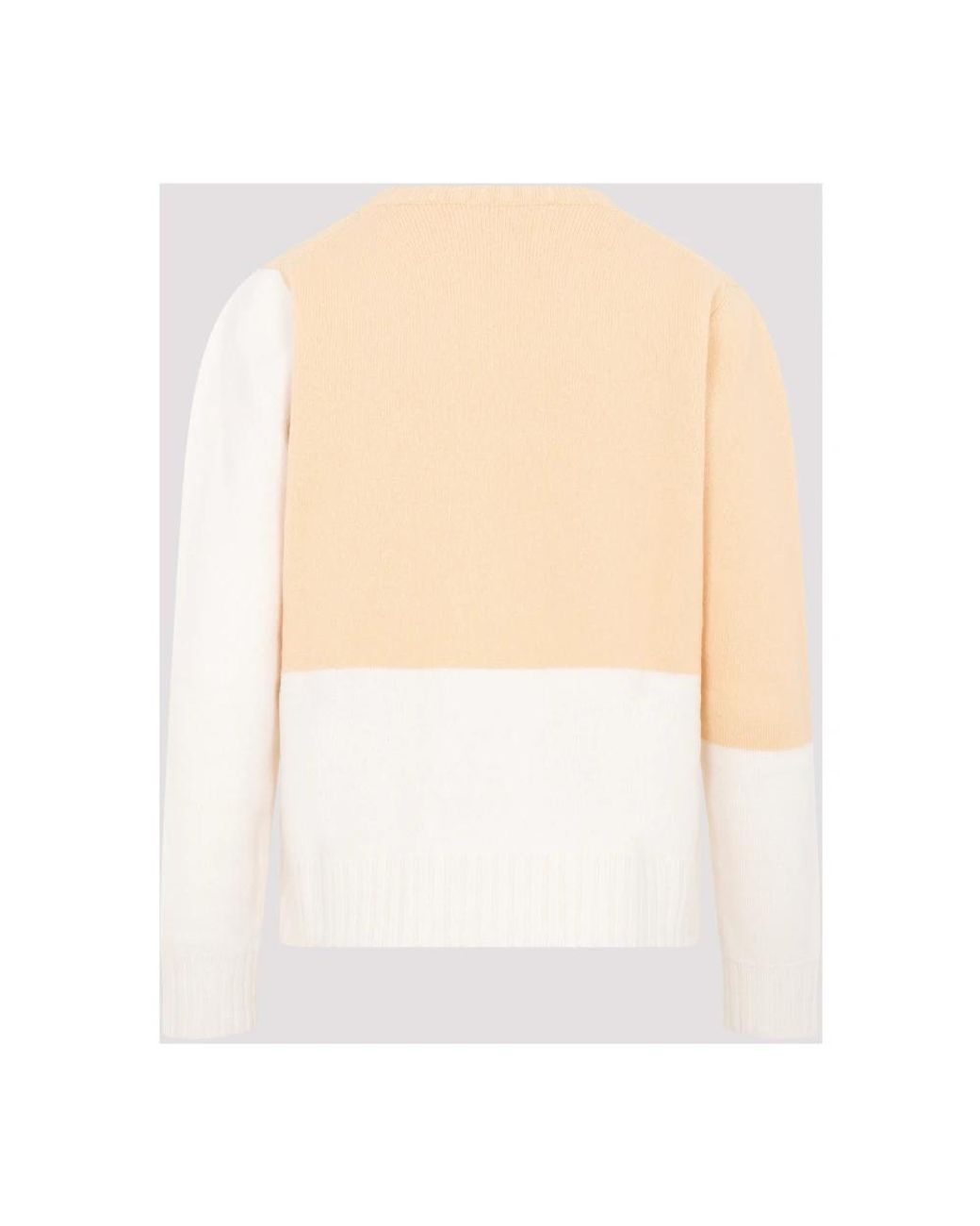Jil Sander White Round-Neck Knitwear