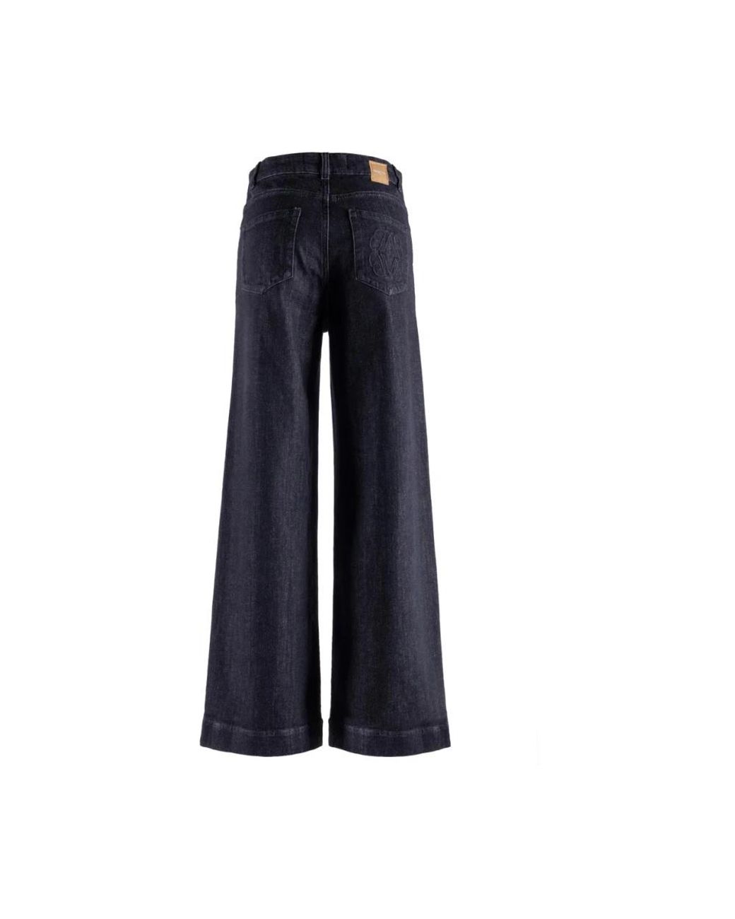 Nenette Blue Wide Jeans