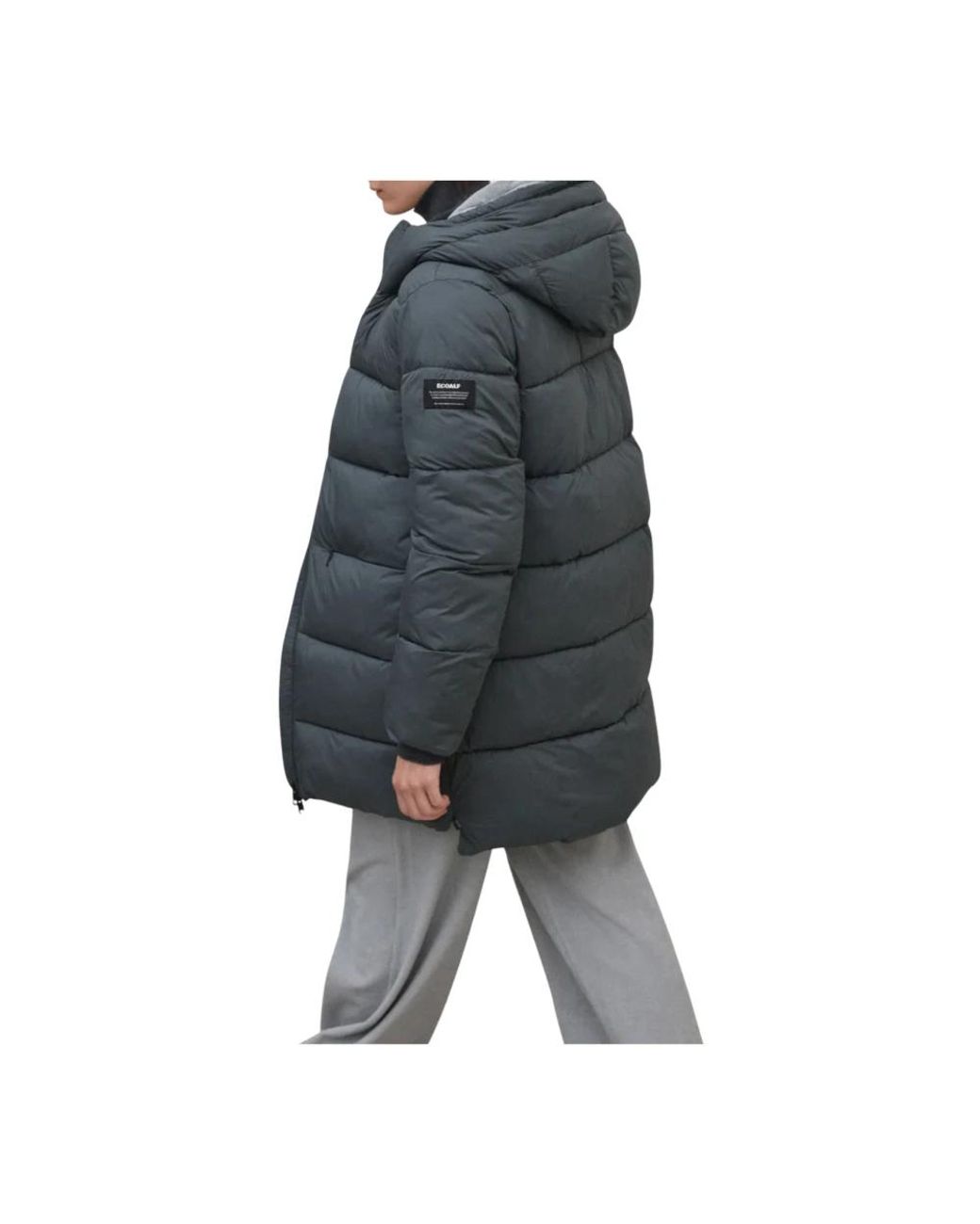Ecoalf Gray Down Coats