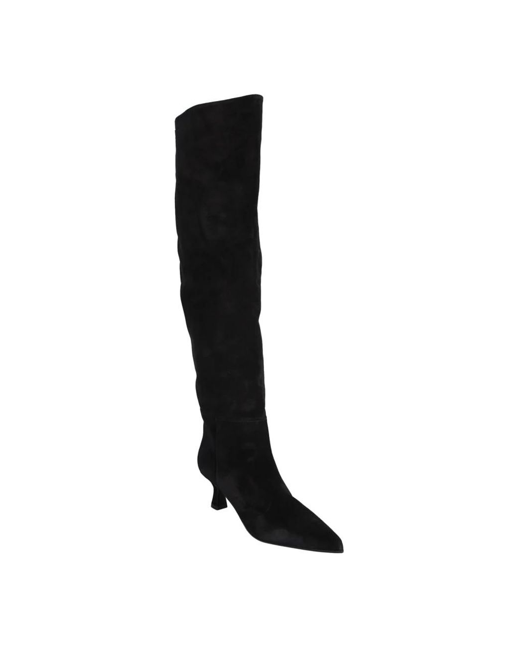 3Juin Black Heeled Boots