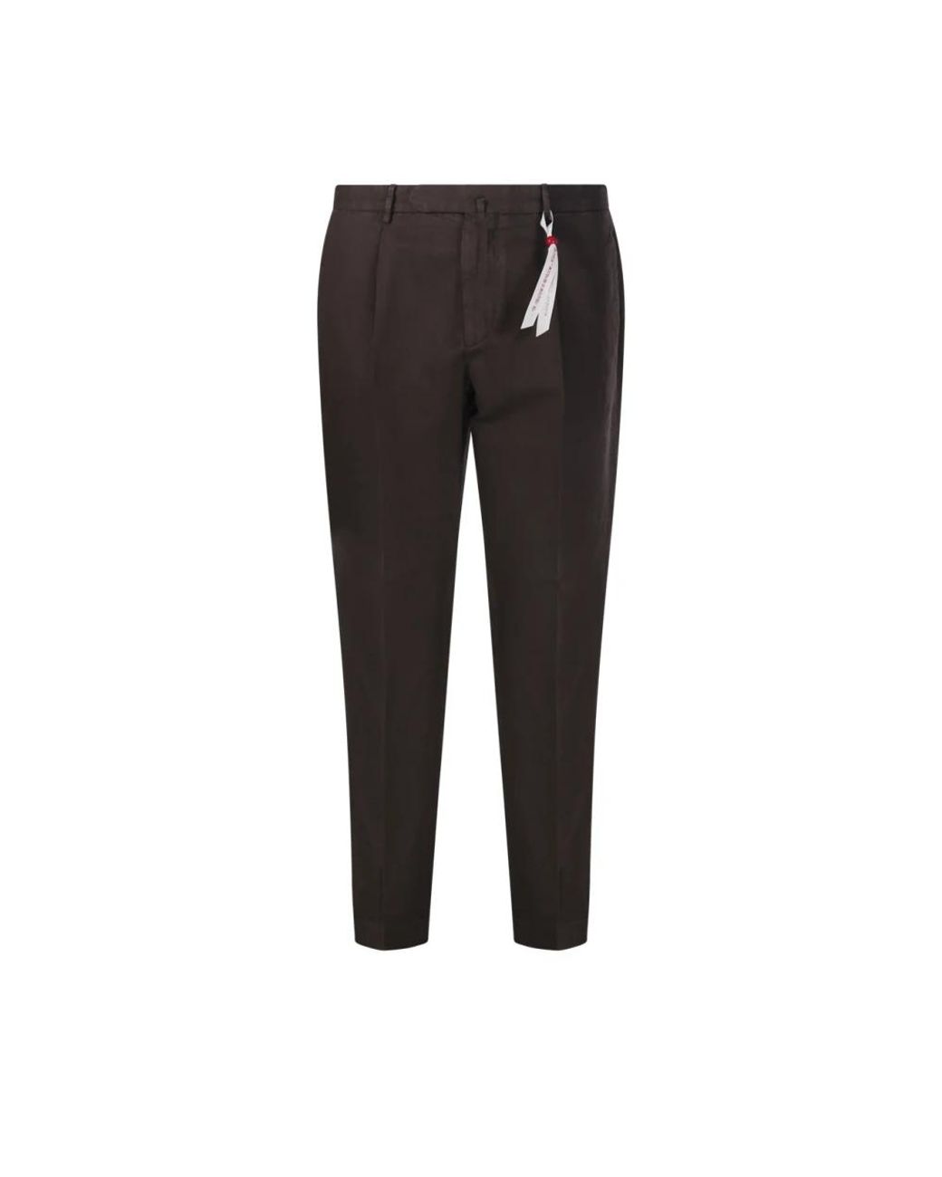 Santaniello Black Suit Trousers for men