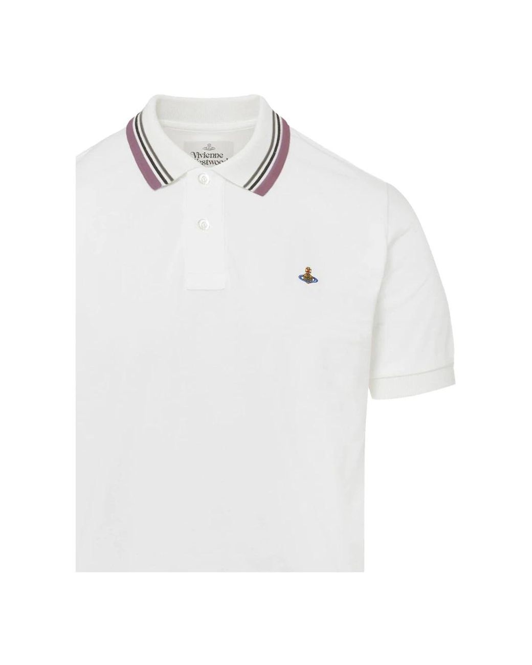 Vivienne Westwood White Polo Shirts for men