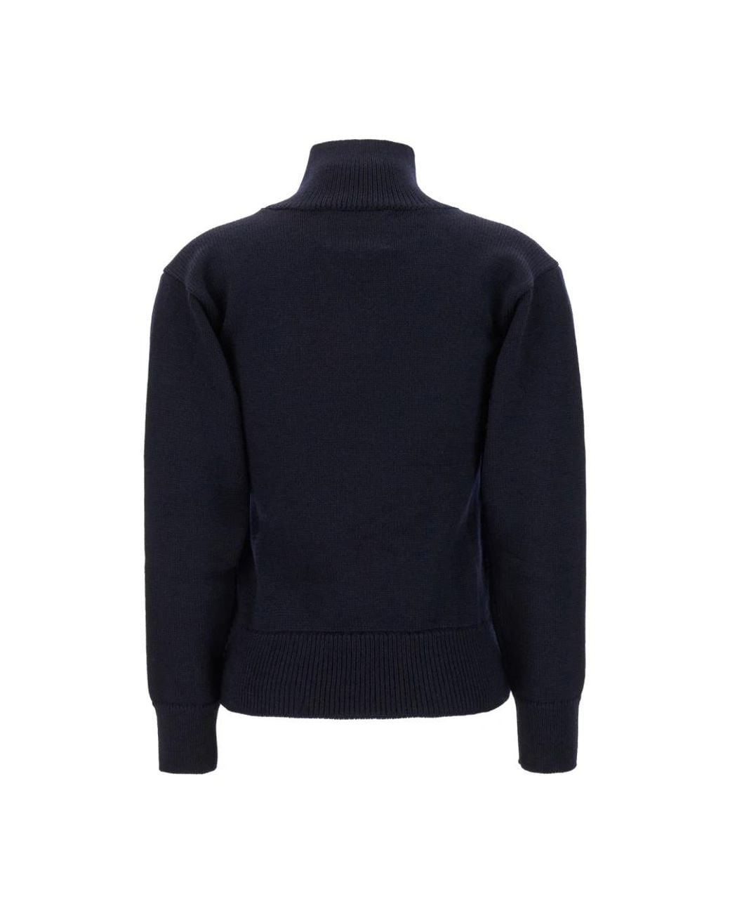 Jil Sander Blue Turtlenecks