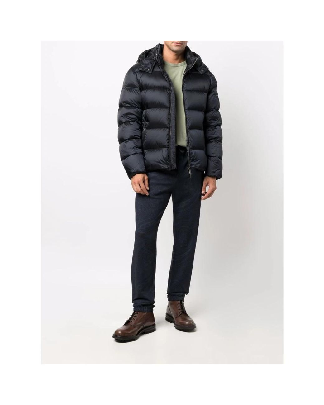 Down Jackets Moorer pour homme en coloris Black