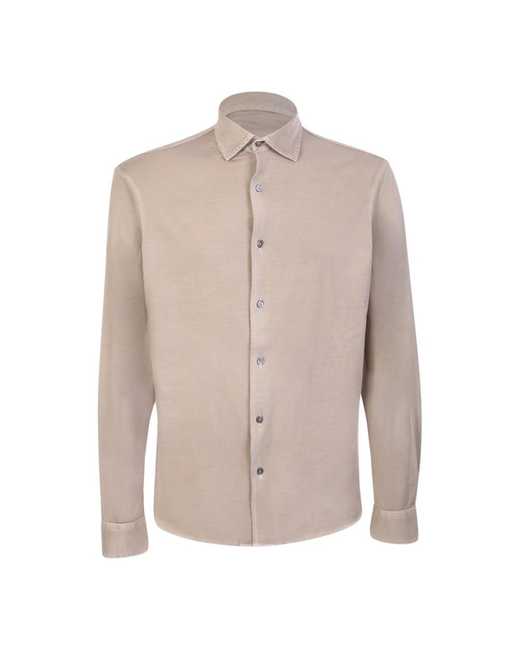 Dell'Oglio Natural Casual Shirts for men
