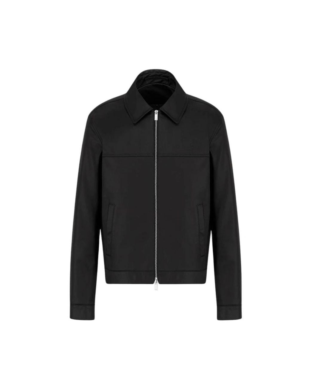 Dior Black Leather Jackets for men
