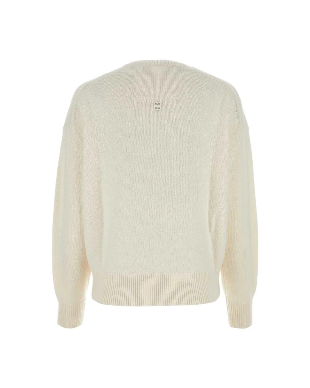 Givenchy White Cashmere Knitwear