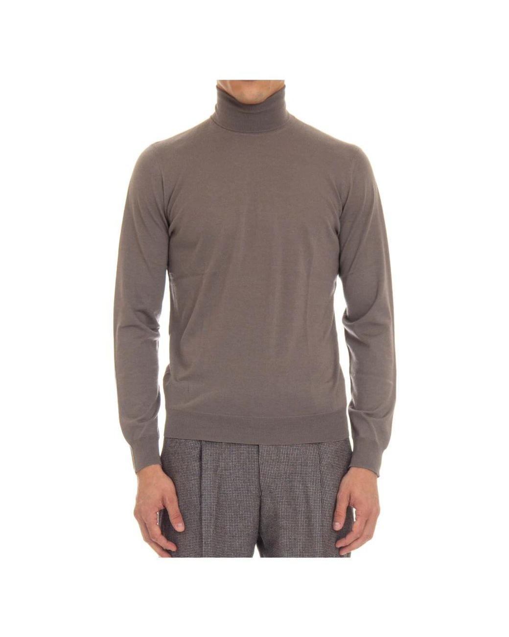 Drumohr Brown Turtlenecks for men