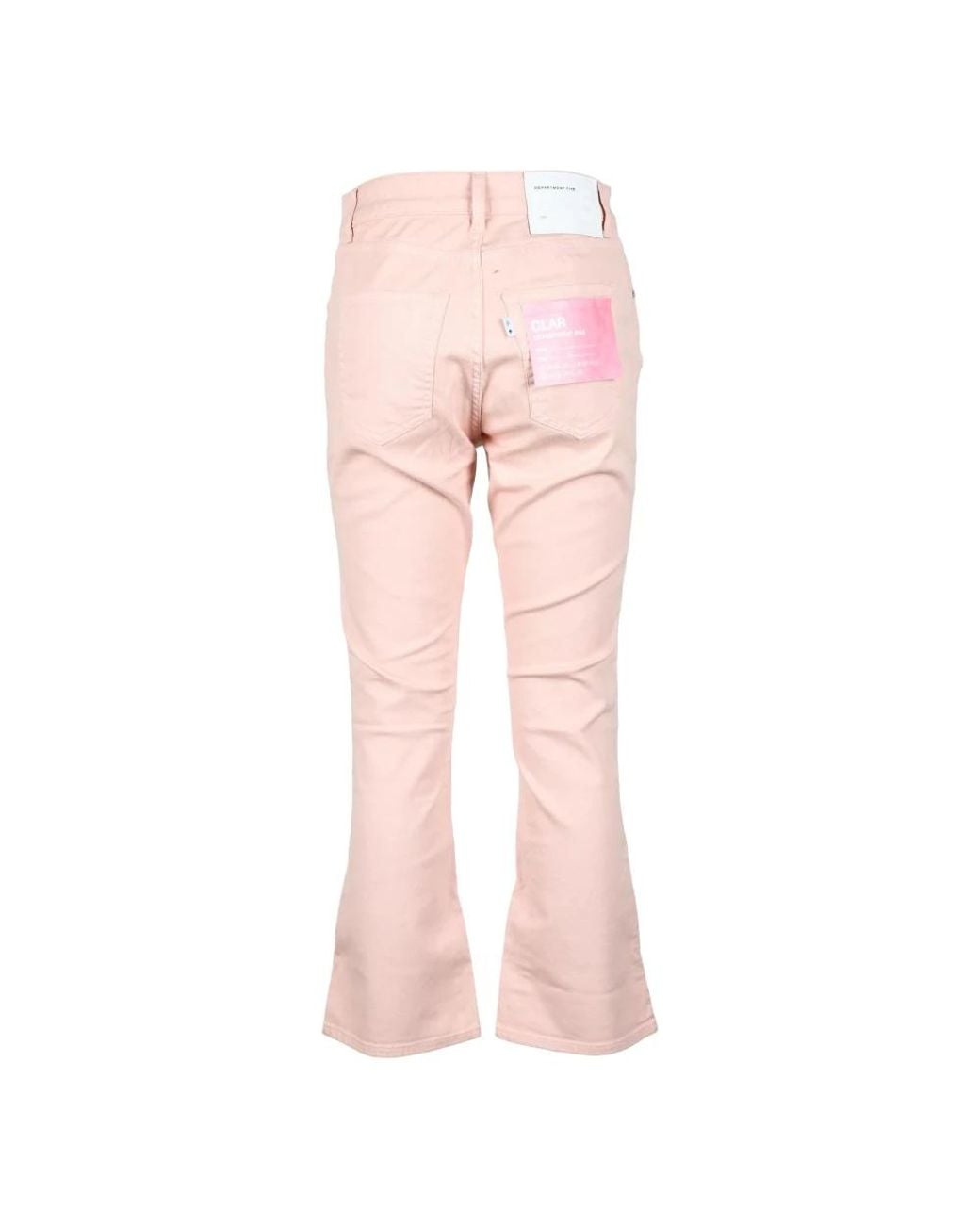 Department 5 Pink Bootcut Jeans