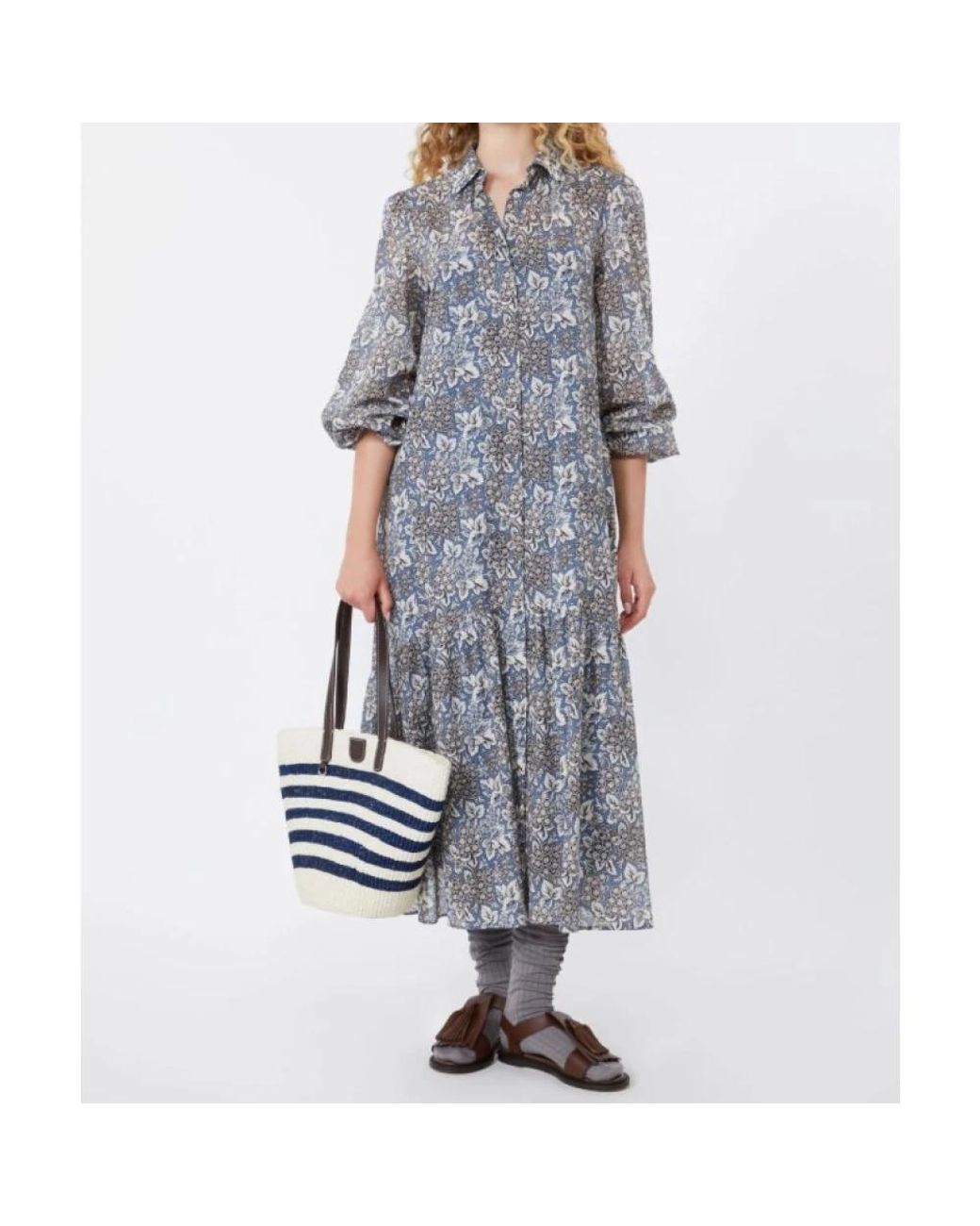 Weekend by Maxmara Blue Shirt Dresses