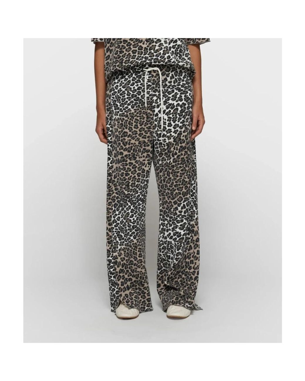 10Days Gray Wide Trousers
