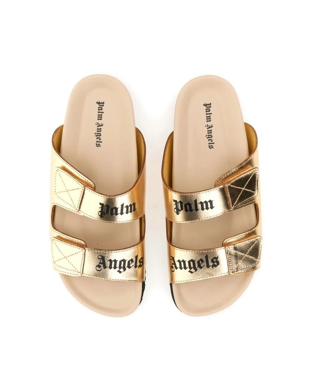 Palm Angels Natural Sliders