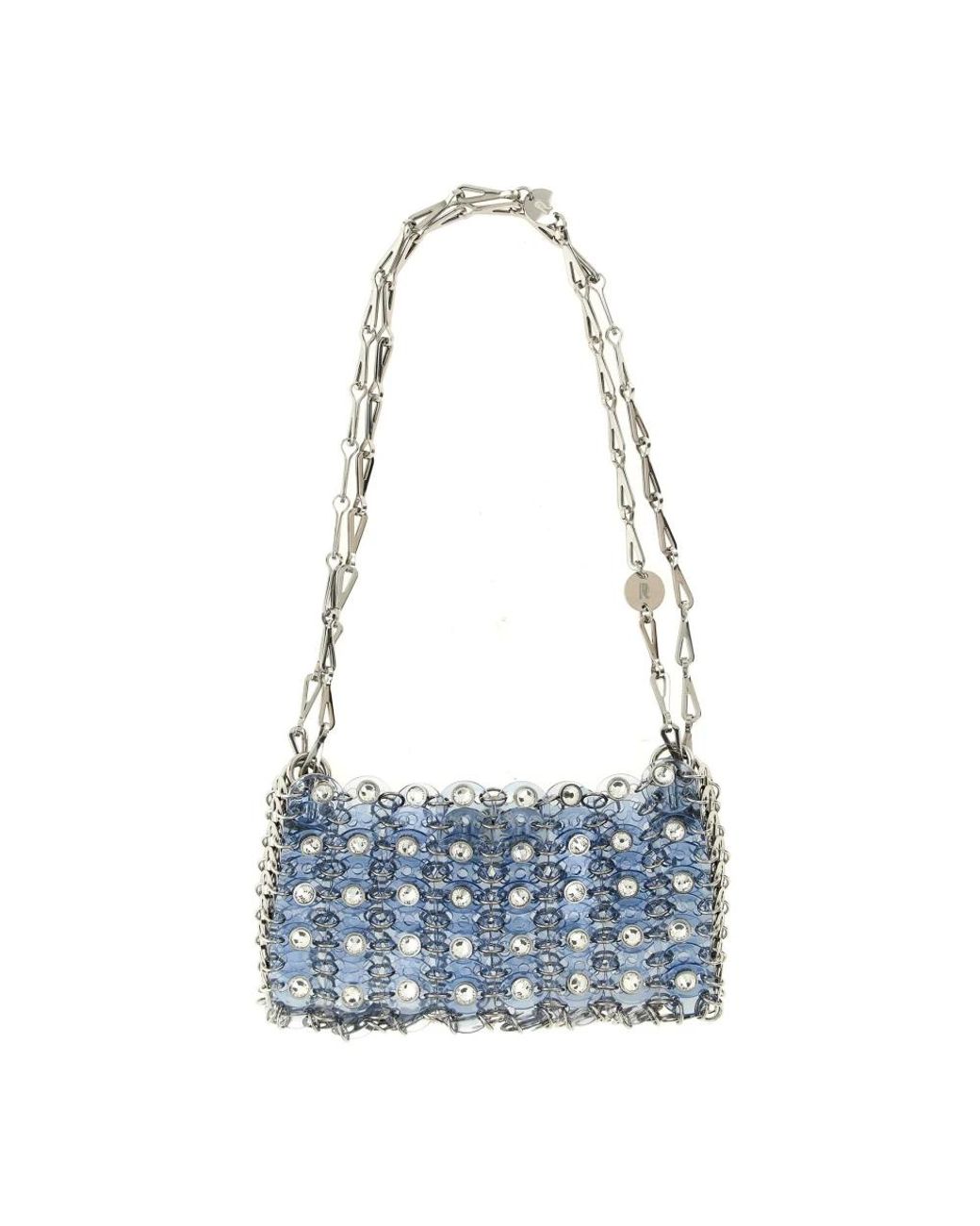 Rabanne Blue Shoulder Bags