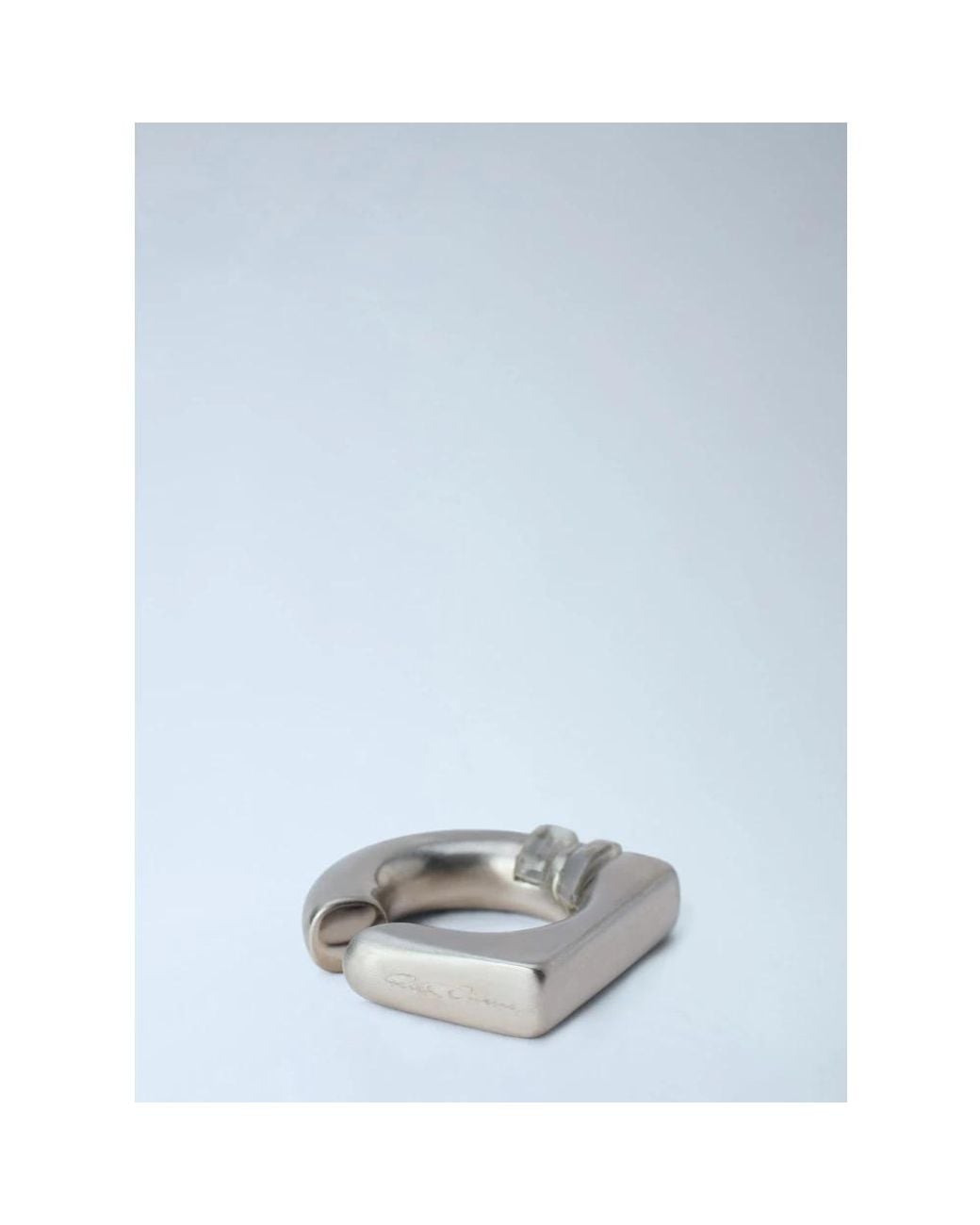 Rick Owens Gray Earrings