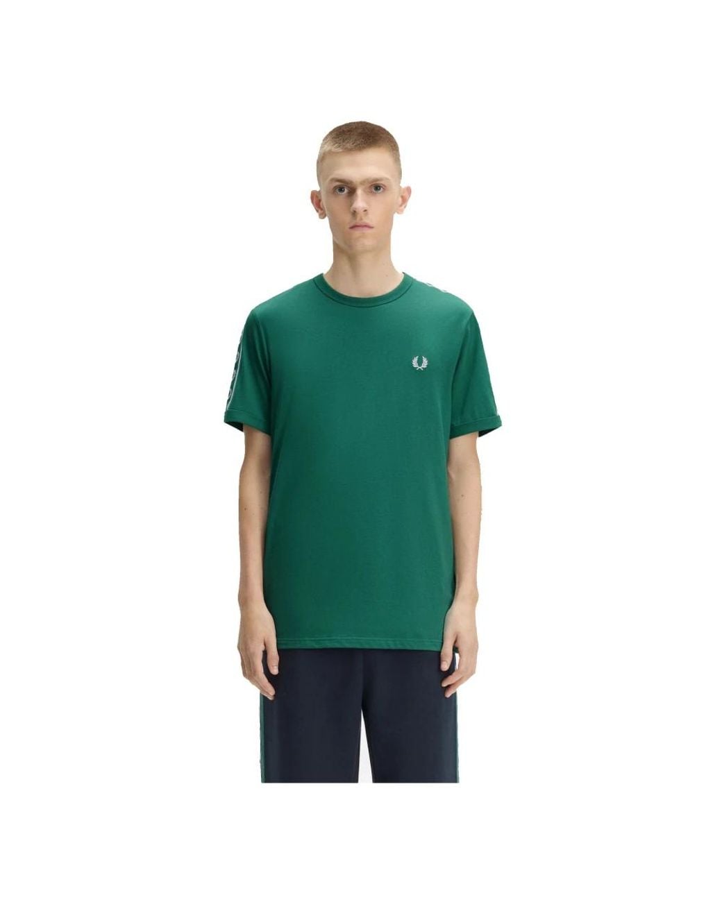 Fred Perry Green T-Shirts for men
