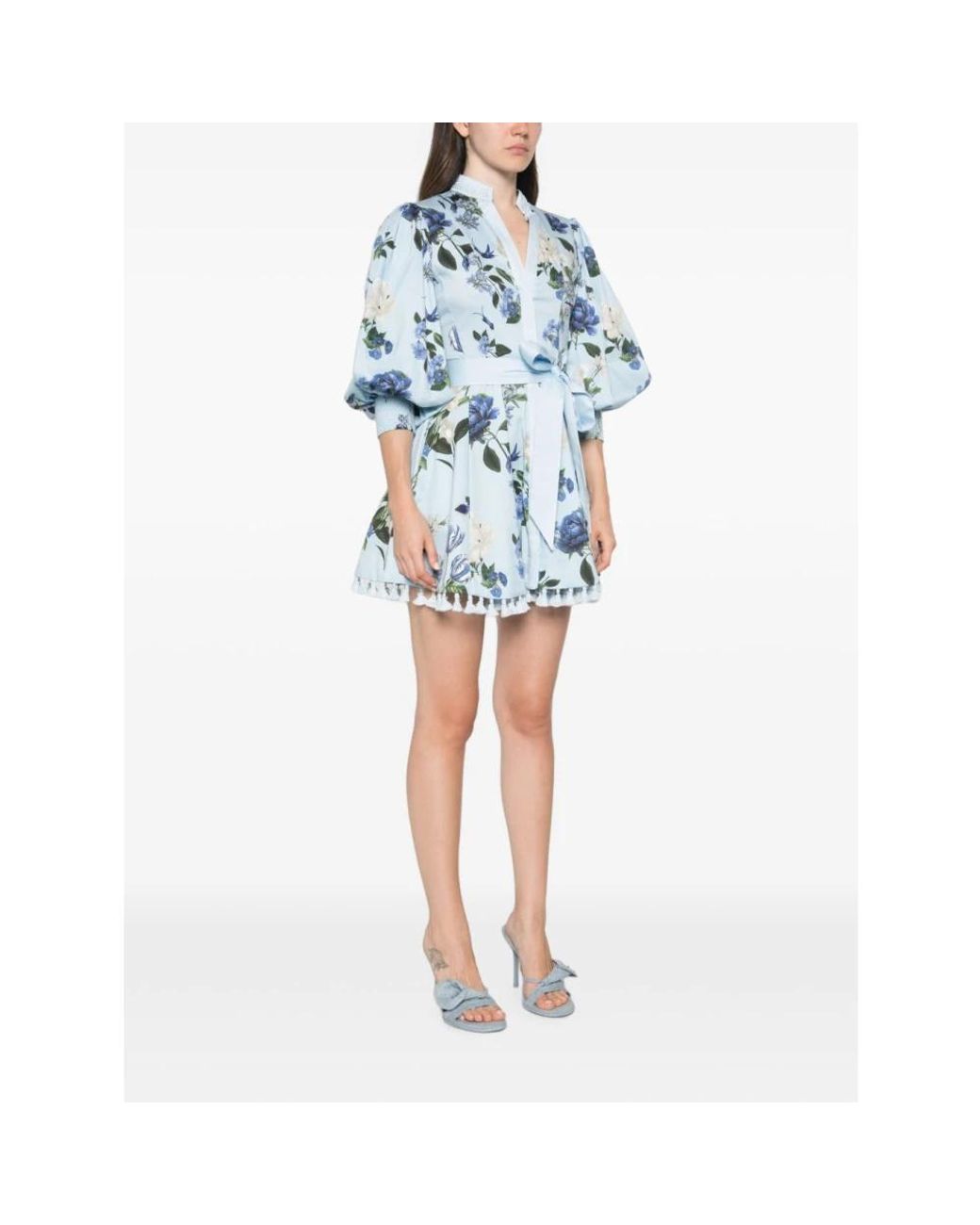 Alice + Olivia Blue Short Dresses