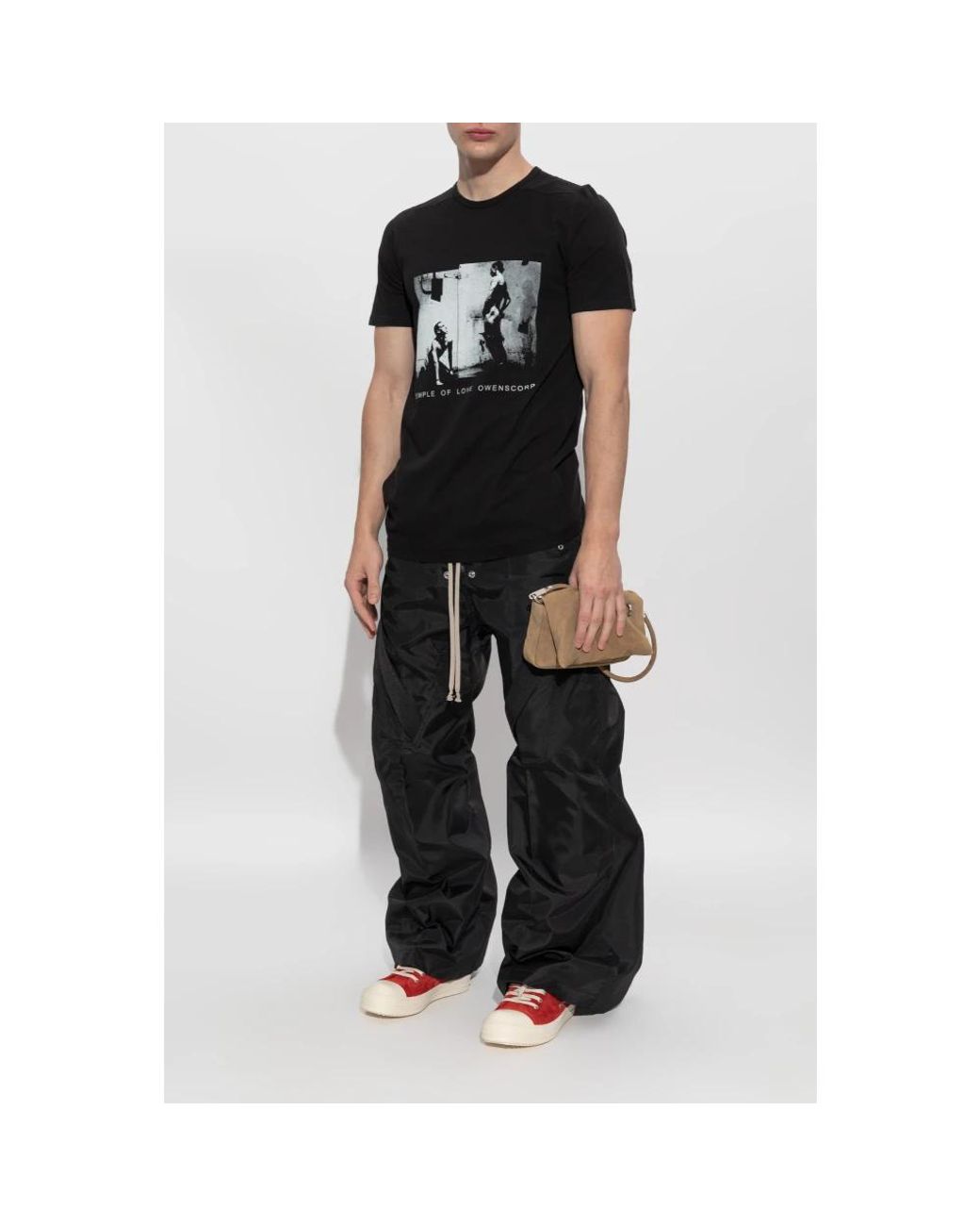 Rick Owens Black T-Shirts for men