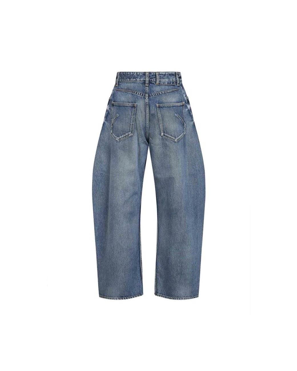 Alaïa Blue Loose Fit Jeans