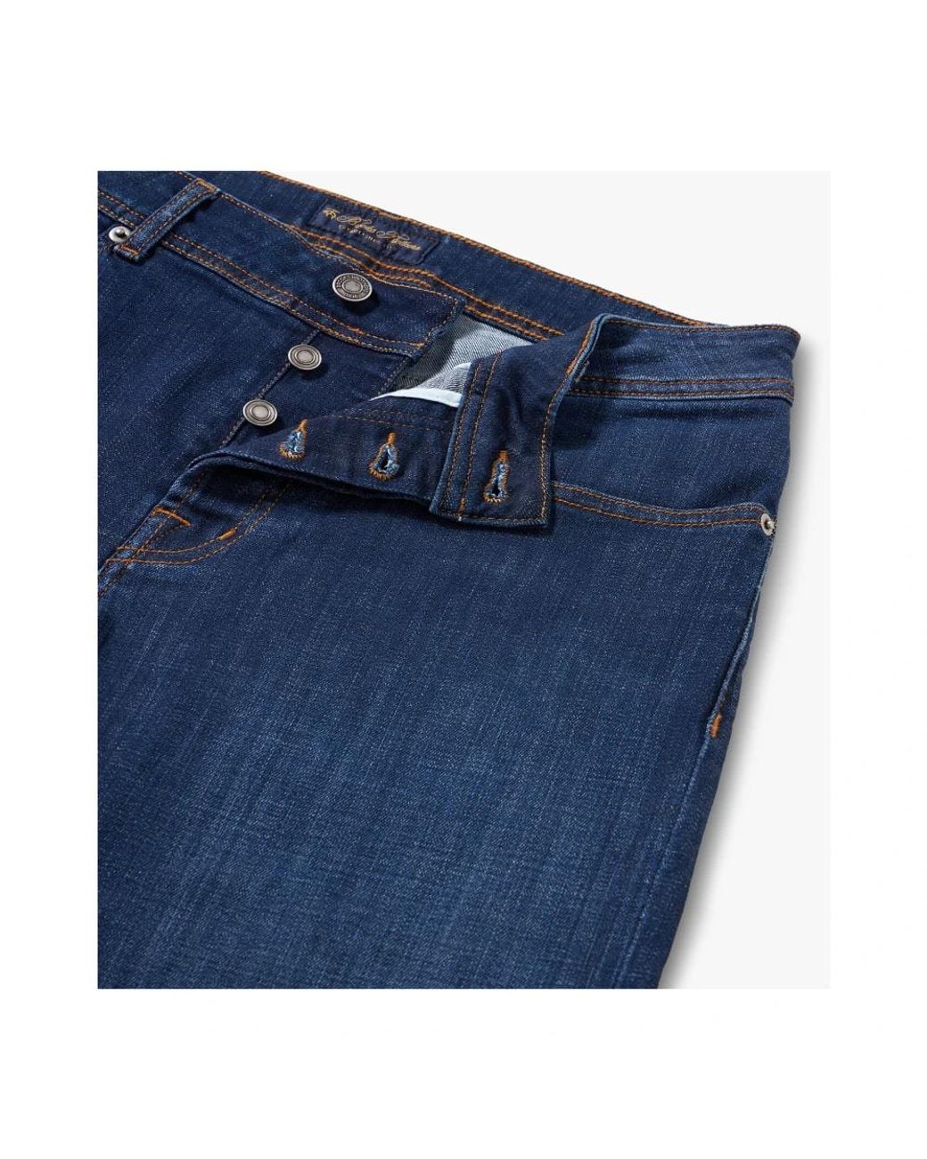 Brooks Brothers Blue Straight Fit Jeans for men