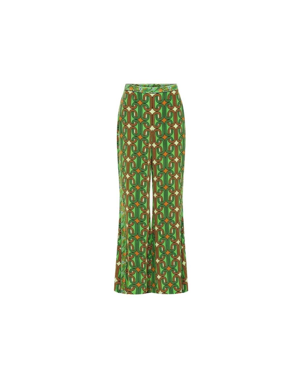 Camilla Green Wide Trousers