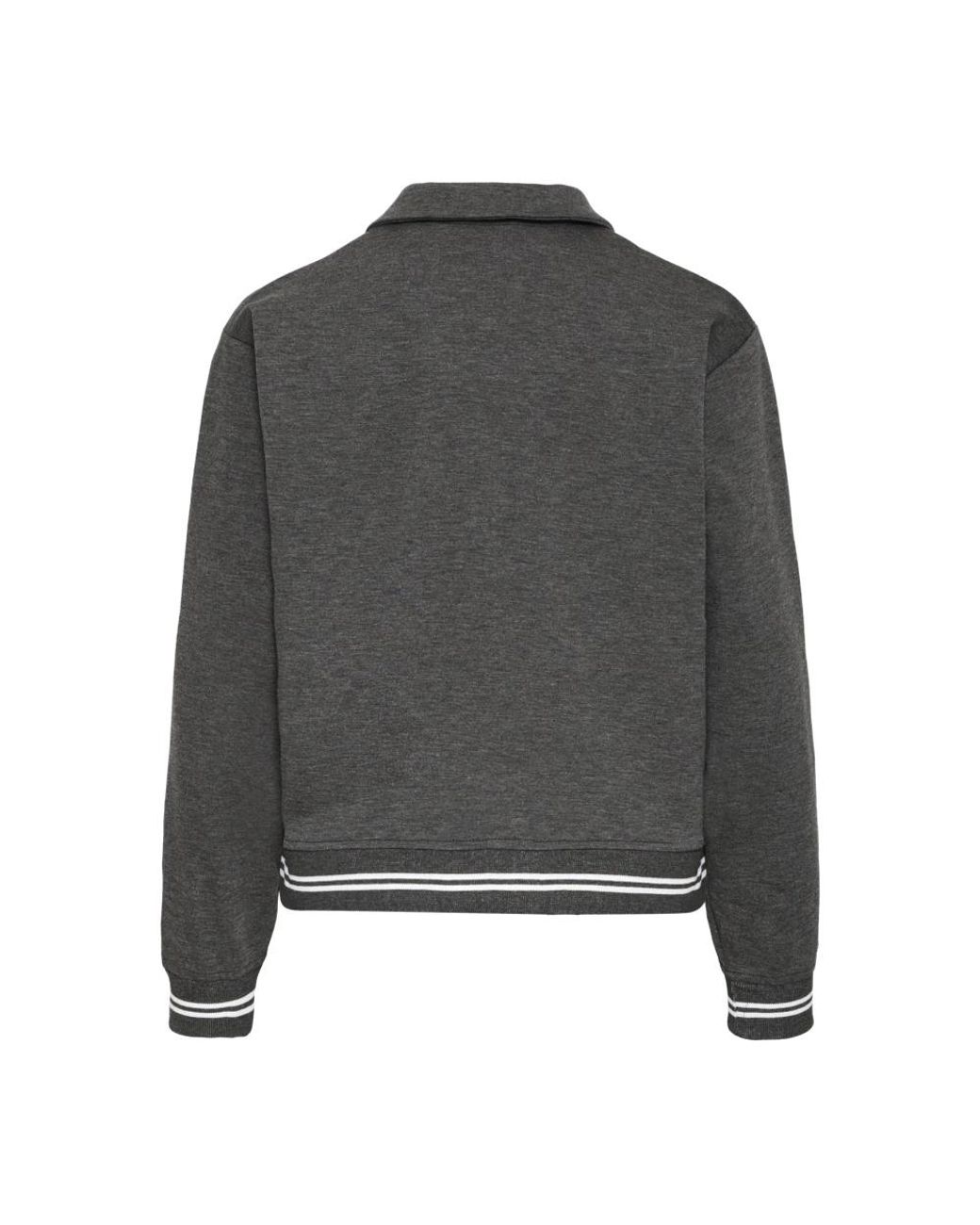 Ichi Truien & Vesten ,Grijs ,Ihkate Sporty Ja Jakker 20124591 in het Gray