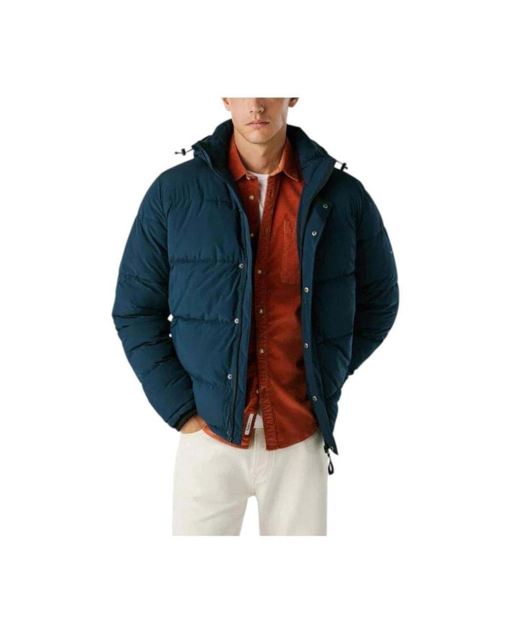 Winter Jackets Pepe Jeans de hombre de color Blue