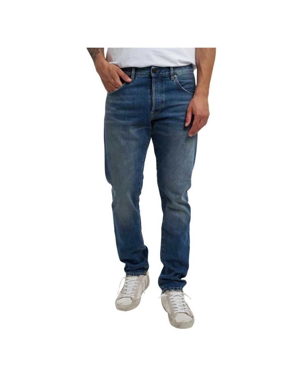 PT Torino Blue Slim Fit Jeans for men