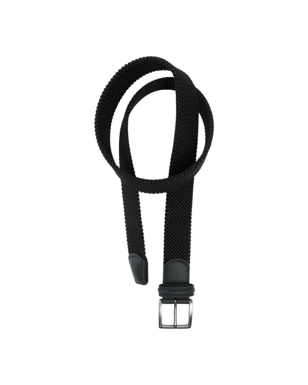 Andersons Accessoires ,Zwart ,Elastische Taric Riem in het Black voor heren