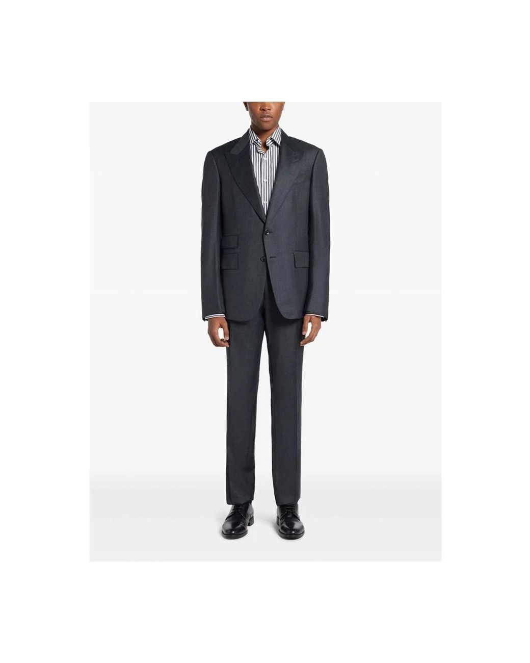 Tom Ford Black Single Breasted Suits for men