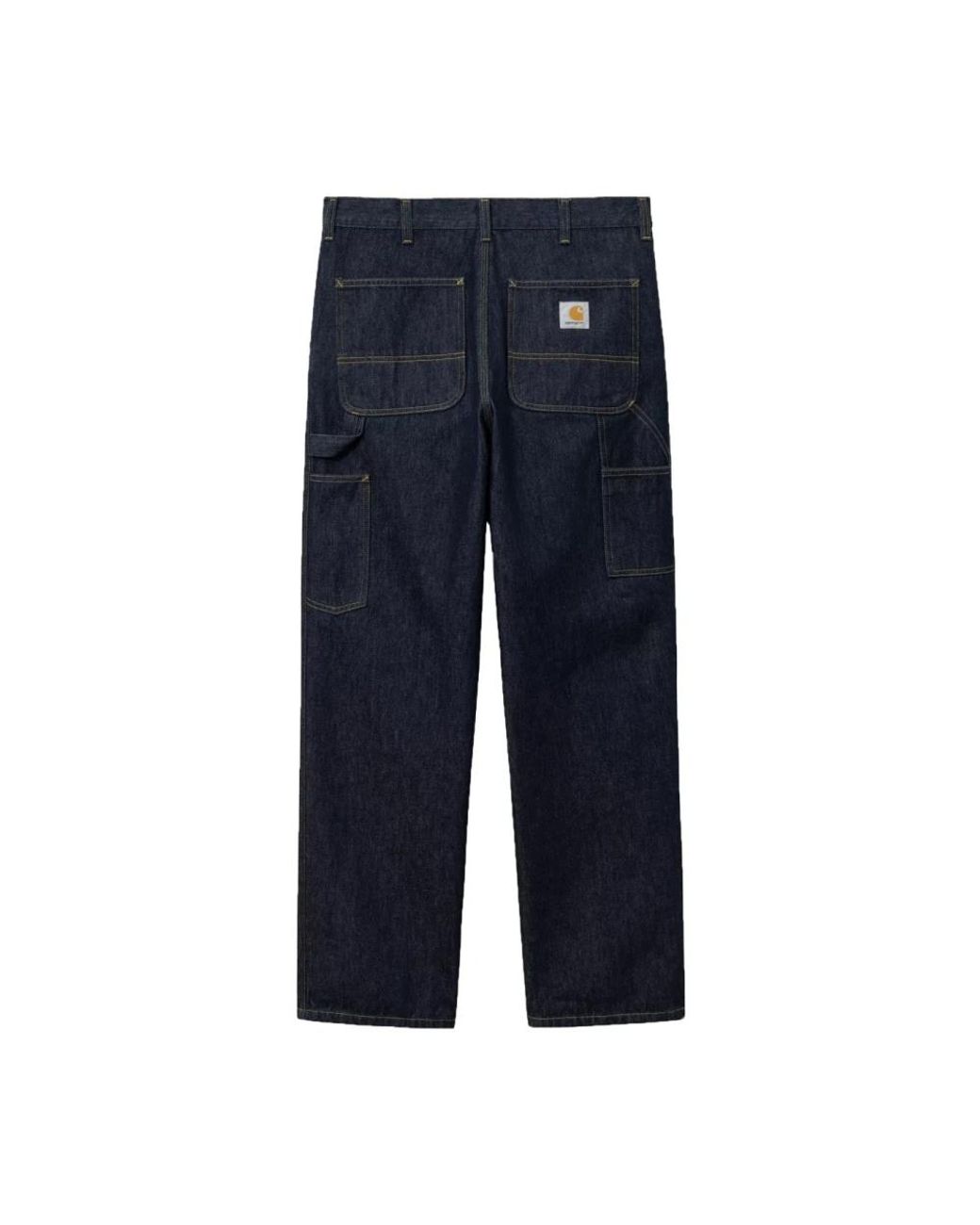 Carhartt Blue Straight Fit Jeans for men