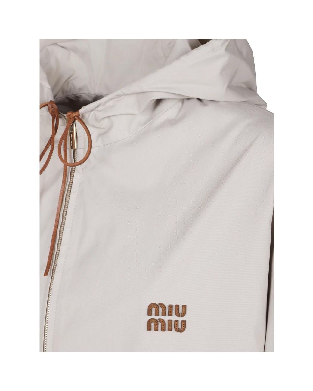 Miu Miu Gray Light Jackets