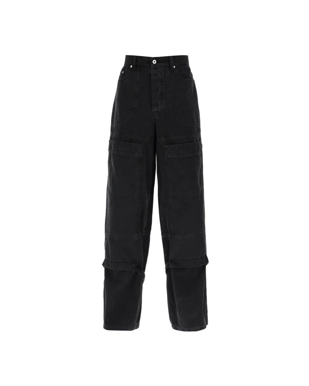 Off-White c/o Virgil Abloh Black Loose Fit Jeans for men