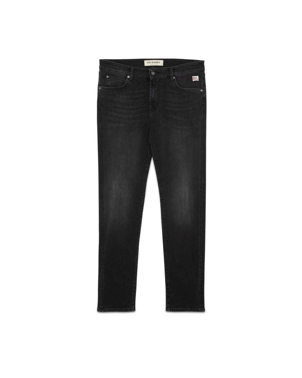 Roy Rogers Black Slim Fit Jeans for men