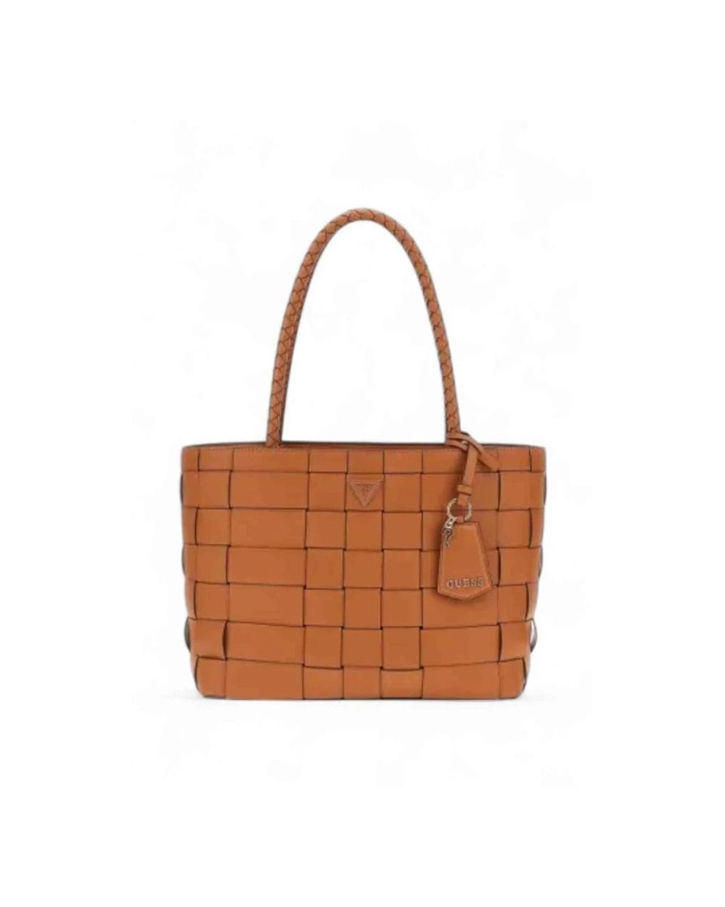 Guess Brown Shopping Bags