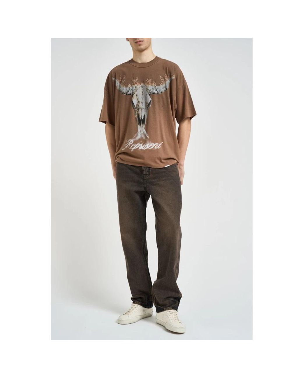 T-Shirts Represent pour homme en coloris Brown