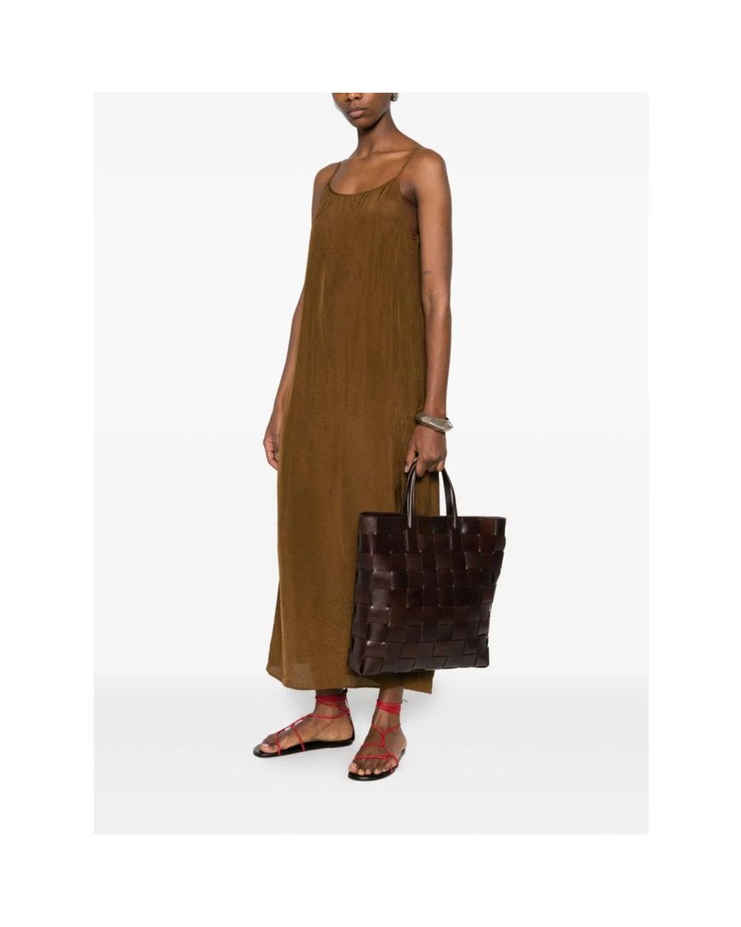 Uma Wang Brown Maxi Dresses