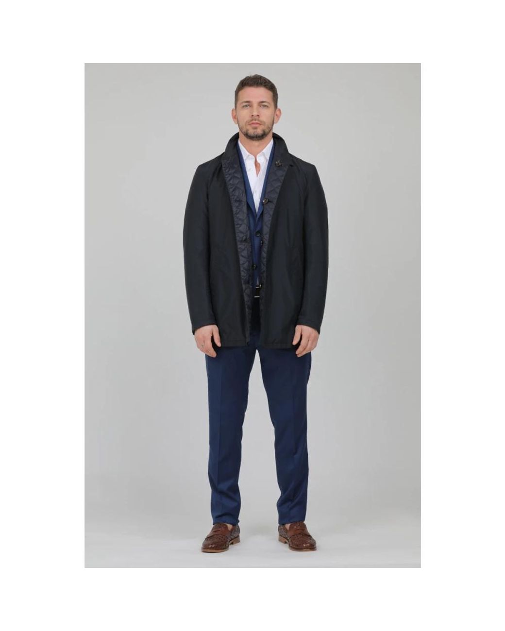 Winter Jackets di Gimo's in Black da Uomo