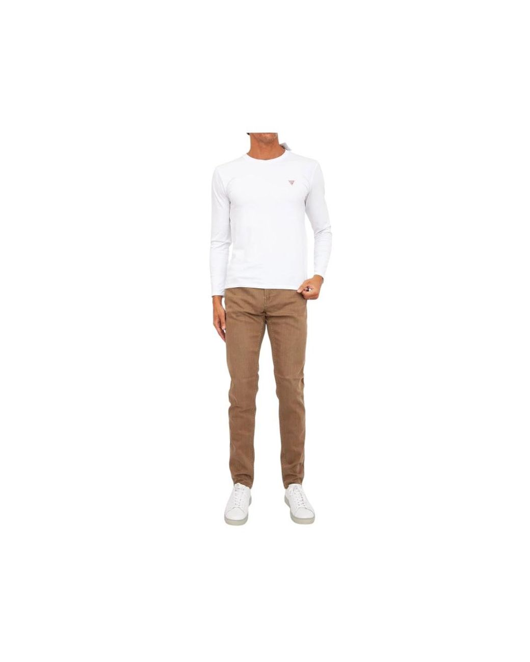 Trussardi Natural Slim-Fit Jeans for men