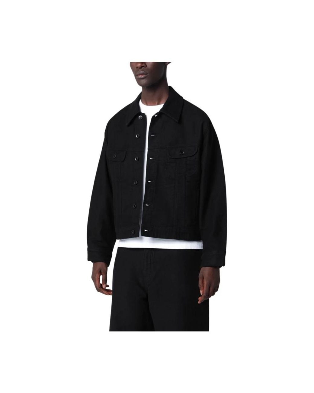 Denim Jackets Studio Nicholson de hombre de color Black