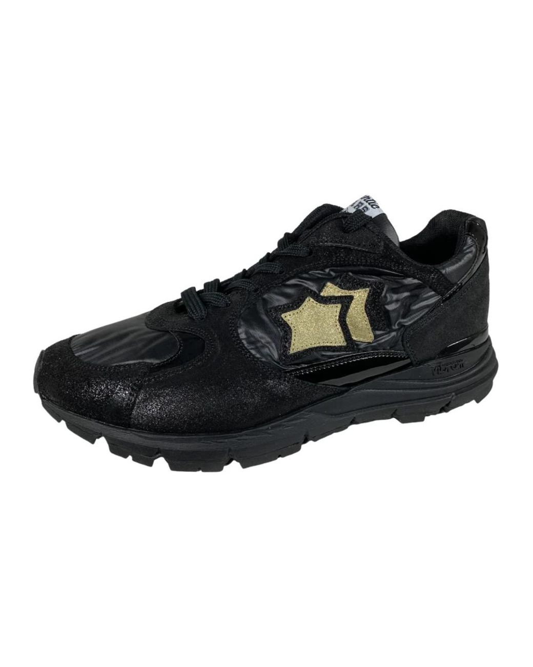 Atlantic Stars Black Sneakers
