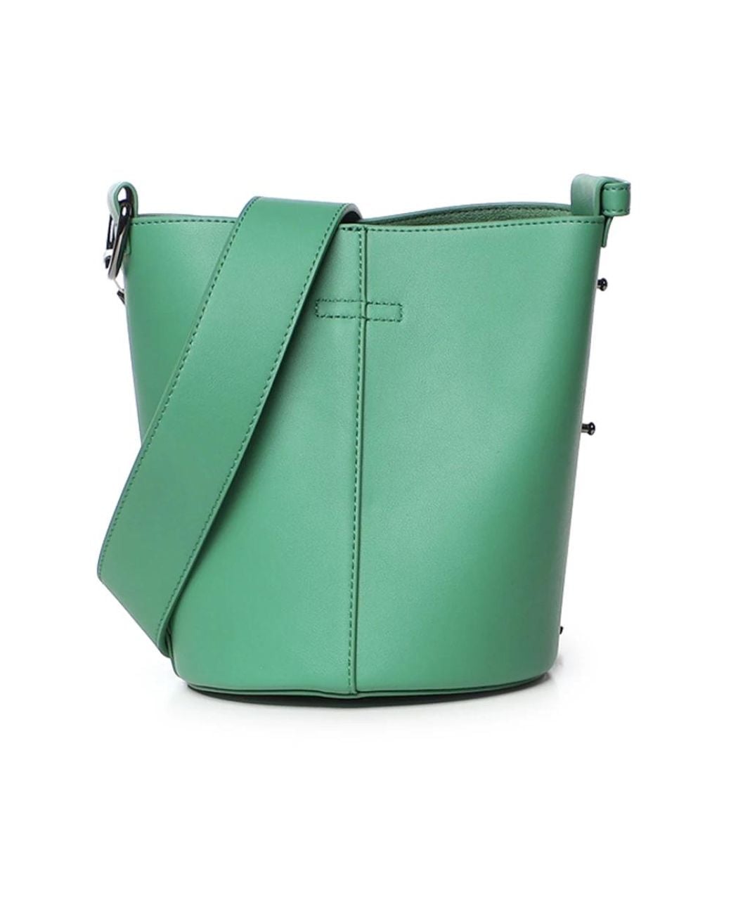 Max Mara Green Bucket Bags