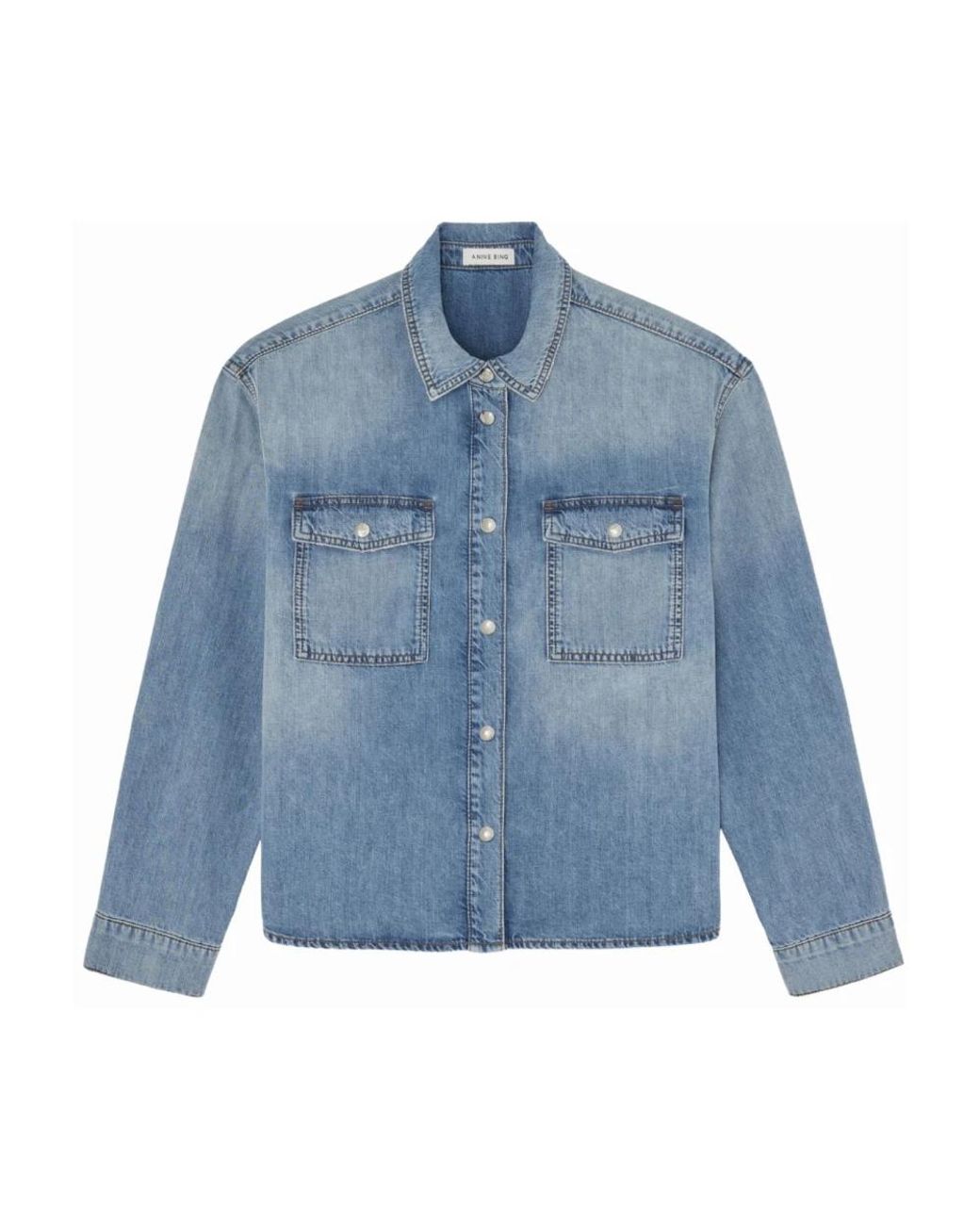 Anine Bing Blue Denim Jackets