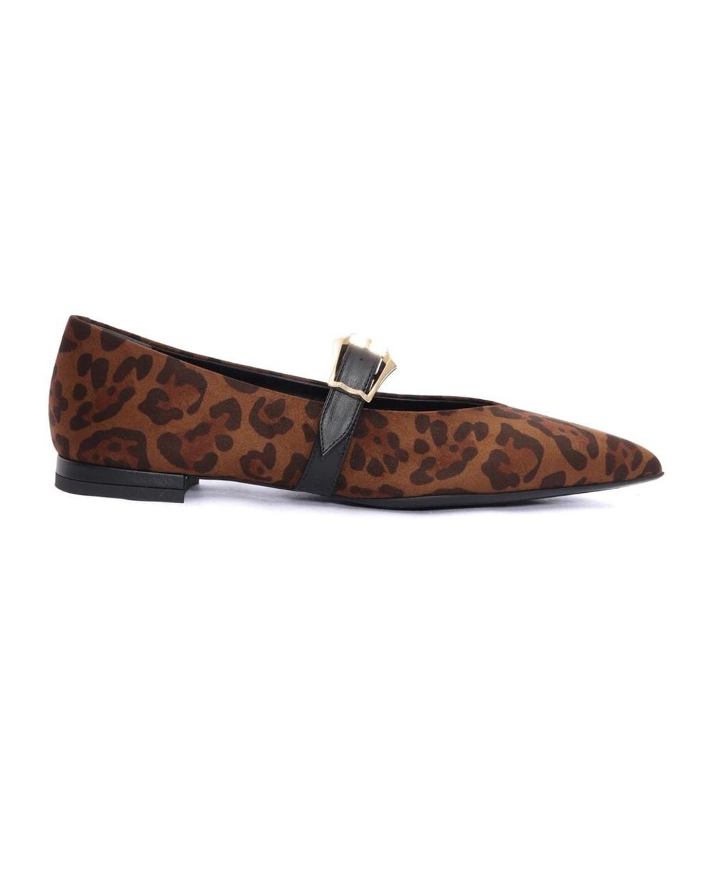 Sergio Levantesi Brown Ballerina Shoes